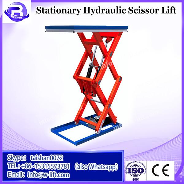 2018 Best Selling Stationary Electric Hydraulic Scissor Lift Table #2 image